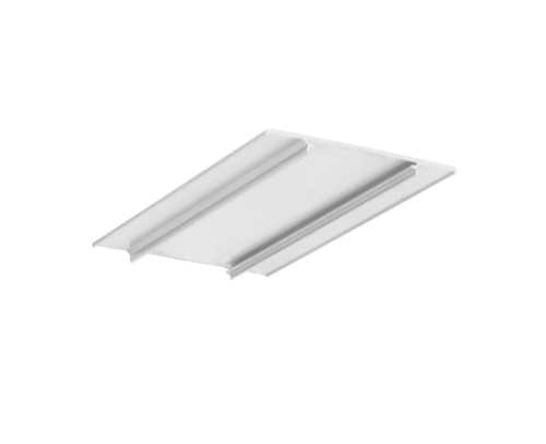 Komplementerande LED-profil - Cover WALLE12 - 1000 - Alu