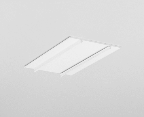 Komplementerande LED-profil - Cover WALLE12 - 1000 - Vit