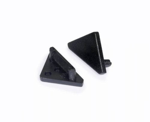 Ändstycke - CABI12 - Svart