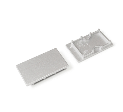 Ändstycke - LINEA20-E7 - Silver