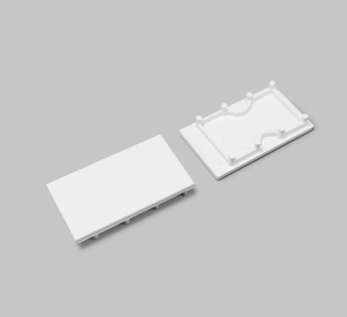 Ändstycke - LINEA20-E7 - Vit