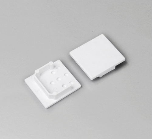 Ändstycke - LINEA20 - Vit