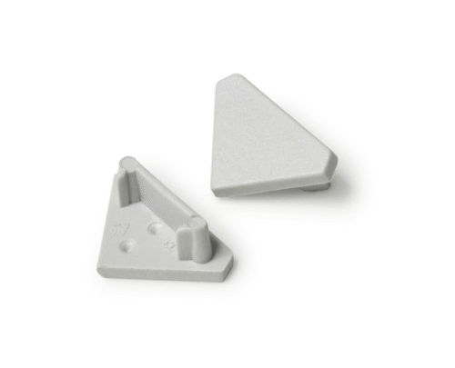 Ändstycke - QUARTER10 - Grå