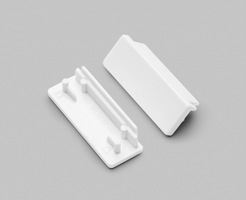 Ändstycke - WIDE24 - Vit