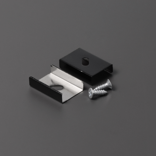 Fäste/Clips - S - Svart