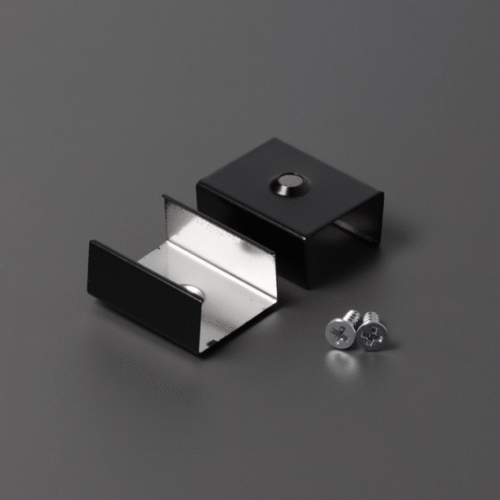 Fäste/Clips - U4 Försänkt - Svart