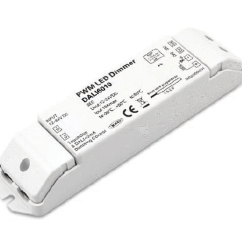 Dimmer Push DALI - 12/24 V - 72/144W - 1 Kanal