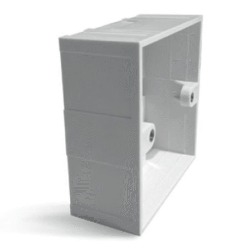 Väggmonterad dosa för kontrollers - 86×86 mm