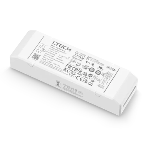 DALI-2 DT6/DT8 CC-driver 12W 100–500mA
